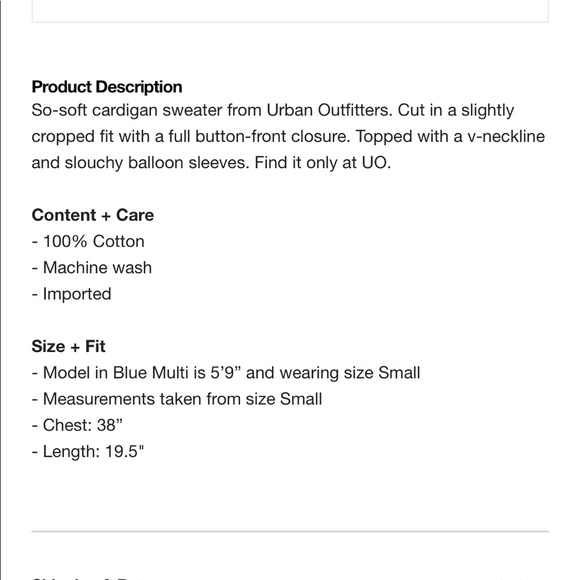 URBAN🌹GET 20% OFF READ BELOW Etta Balloon Sleeve Cardigan - Neutral - Picture 10 of 10